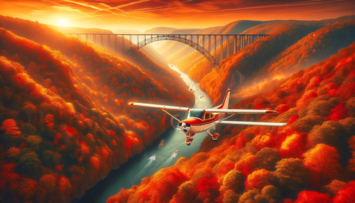 Epic Flight Over Autumn Appalachians in MSFS: Historic Sites & Stunning Views!
