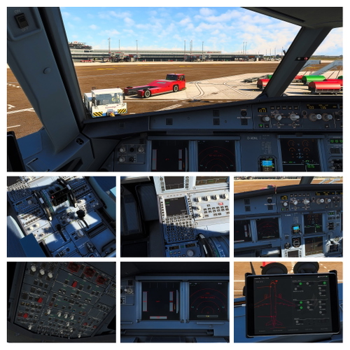 Ergonomic custom camera views (Fenix A320 V2 B2) CFM and IAE