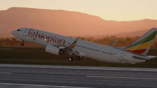 Ethiopian 737-800SSW ET-ASJ  w/cabin