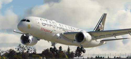 Ethiopian Airlines ET-ATG "StarAlliance" | Kuro B787-8 V2