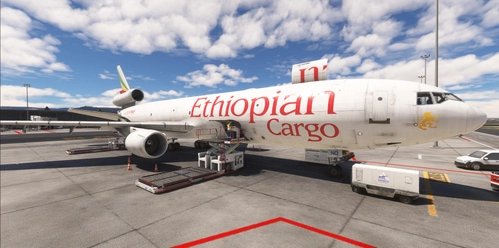 Ethiopian Cargo MD-11F Fleet pack for NEW ART