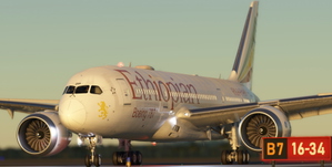 Ethiopian Airlines  ET-AOP | Kuro B787-8 V2 thumbnail 5