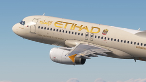 Etihad Airways [A6-EIM] w/Cabin Fenixsim A320 V2 [8K+4K] thumbnail 1