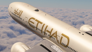 Etihad Airways Retro [Pack] w/Cabin | PMDG B777-300ER thumbnail 2
