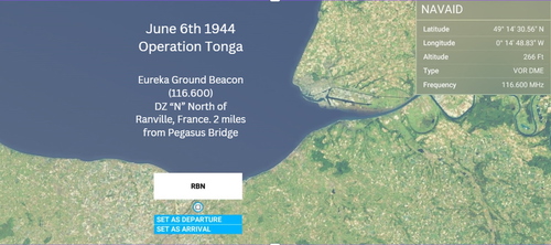 Eureka Homing Beacon  D-Day 1944, Operation Tonga DZ "N" 