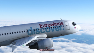 Eurowings Discover [8K] - FENIX A320 - D-AIUX by BLACKLIVERIEZ thumbnail 2