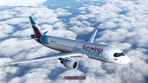 Eurowings Discover [8K] - FENIX A320 - D-AIUX by BLACKLIVERIEZ thumbnail 4