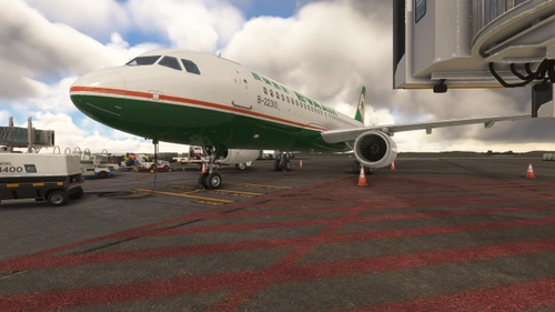 EVA AIR  A320 B-22310 Livery For Fenix A320 BFU IAE