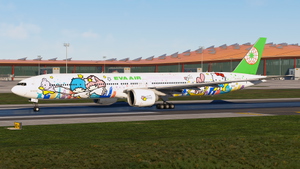 EVA Air  (B-16722) "Hello Kitty Shining Star" PMDG 777-300ER thumbnail 2