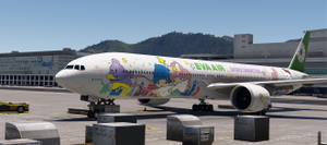 EVA Air "Hello Kitty - Shining Star" | B777-36NER | B-16722 thumbnail 1