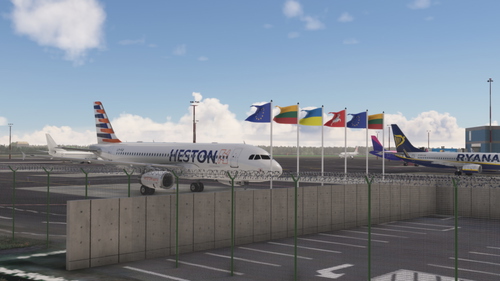 EYVI Vilnius FSLTL Static Aircraft