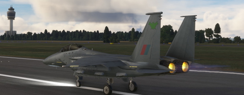 F-15E Royal Air Force 9 Squadron