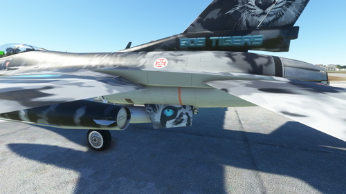 F-16 | 509th Tigers Special Edition - Virtual Tiger Meet 2023 -  Tail Number 15171 FAP