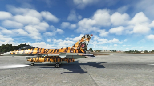 F-16 | 509th Tigers Special Edition - Virtual Tiger Meet 2023 -  Tail Number 15172 FAP