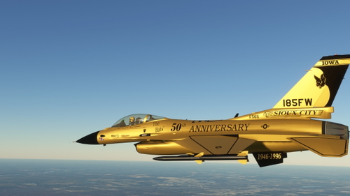 F-16C  IOWA ANG Gold Anniversary