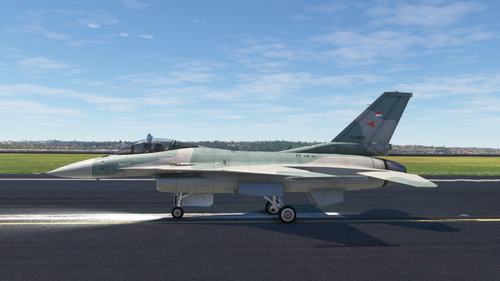 F-16C TNI Angkatan Udara TS-1629