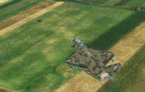 F-20A Hammerhead Block 12 AFU SEAD low level livery ( fictional )