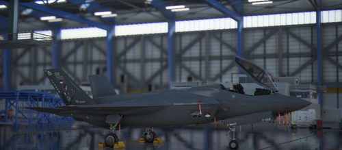 F-35A KLu F35A F-014 Polly 80 years livery High Visibility