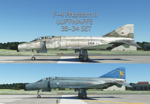 F-4E Phantom Luftewaffe 38-34 Set