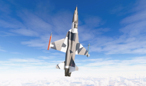 F-5 Tactical Air Support Inc Skin - Repaint for Venom Zero Production F-5