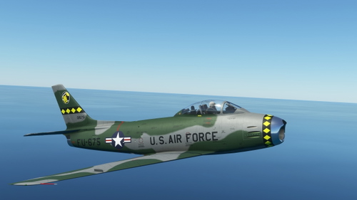 F-86  Sabre FU-675