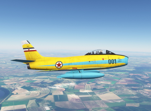 F-86 Sabre  Yugoslav AF 11001