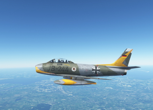 F-86 Sabre GAF JG72 JB244