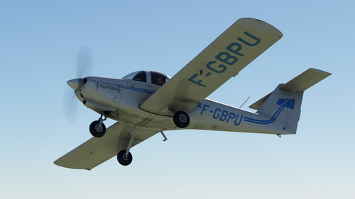 F-GBPU | JustFlight PA-38 Piper Tomahawk 8K