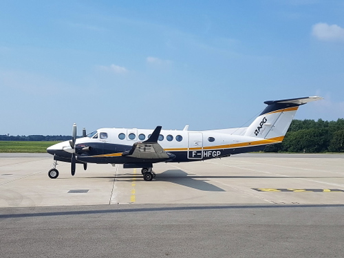 F-HFGP - AGP Airlines - Beechcraft 350