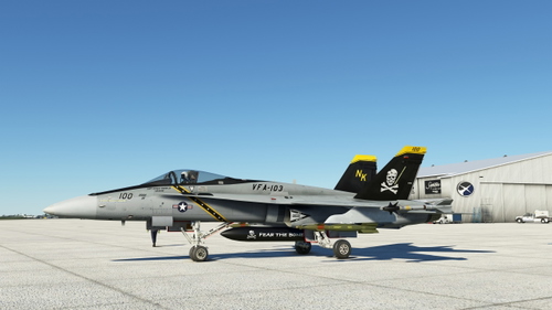 F/A-18C  VFA-103  JOLLY ROGERS