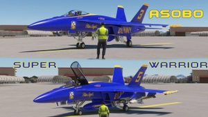 FA-18E    BLUE   ANGELS   PACKAGE thumbnail 1