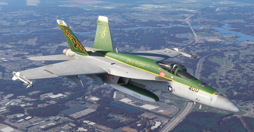 F/A-18E Super Warrior Mod VFA-25 "Fist of the Fleet"