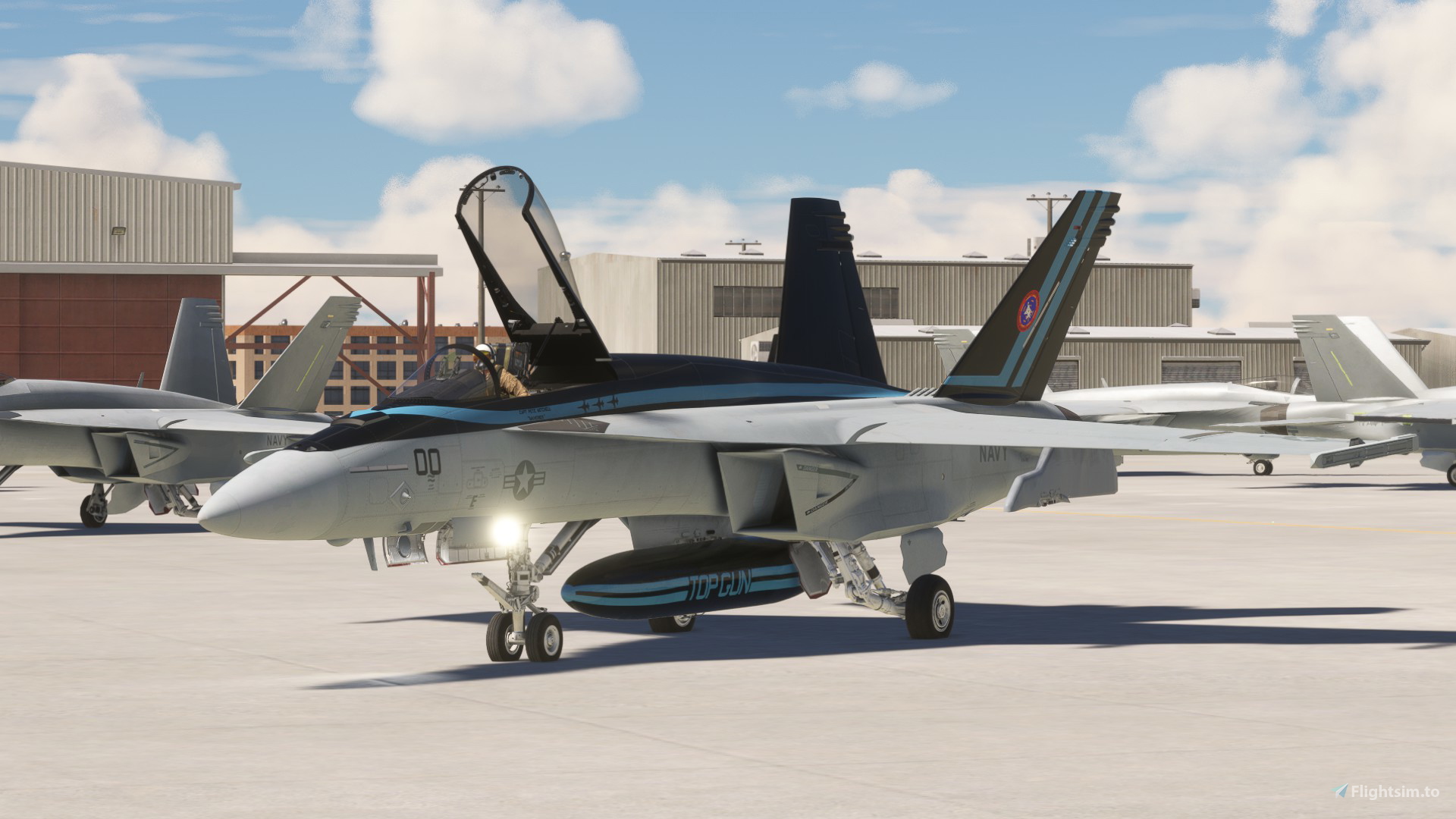 F/A-18E Top Gun: Maverick (Super Warrior) のために Microsoft