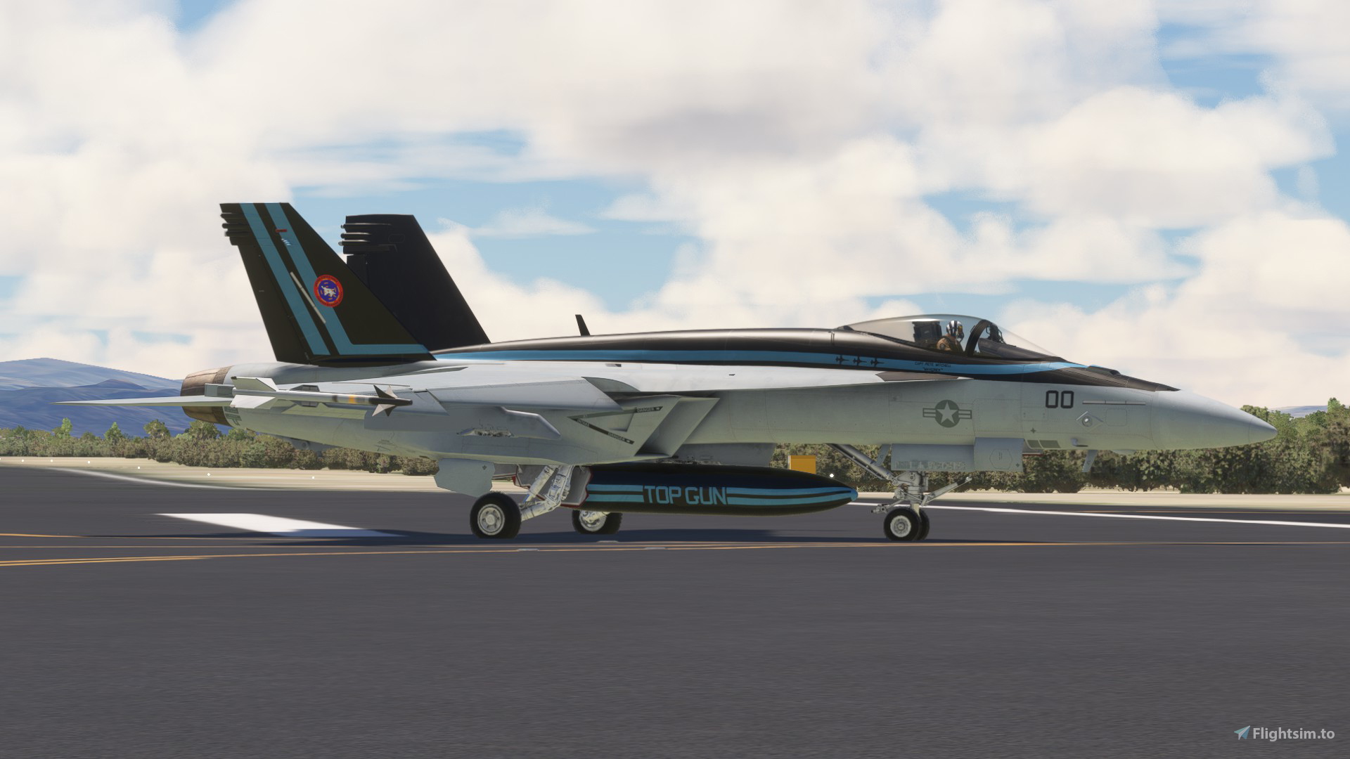 F/A-18E Top Gun: Maverick (Super Warrior) for Microsoft Flight