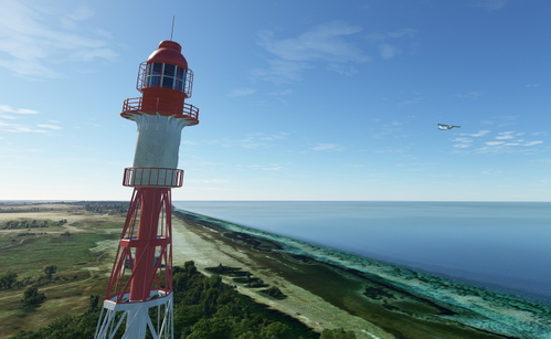 Faro Recalada a Bahía Blanca, Monte Hermoso, Argentina