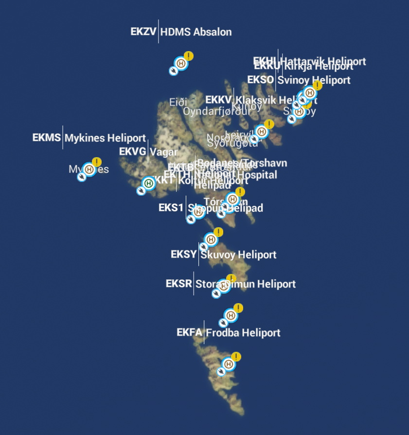 Faroe Islands Heliports - Image 1