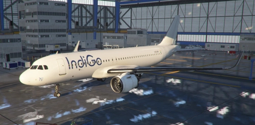 [A32NX] FBW A320 IndiGo VT-ITF (White)