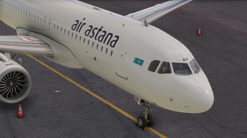 FBW A320 livery of Air Astana EI-KBL