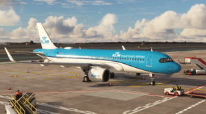 [A32NX] FBW A320NEO KLM  New Livery (2024) thumbnail 3
