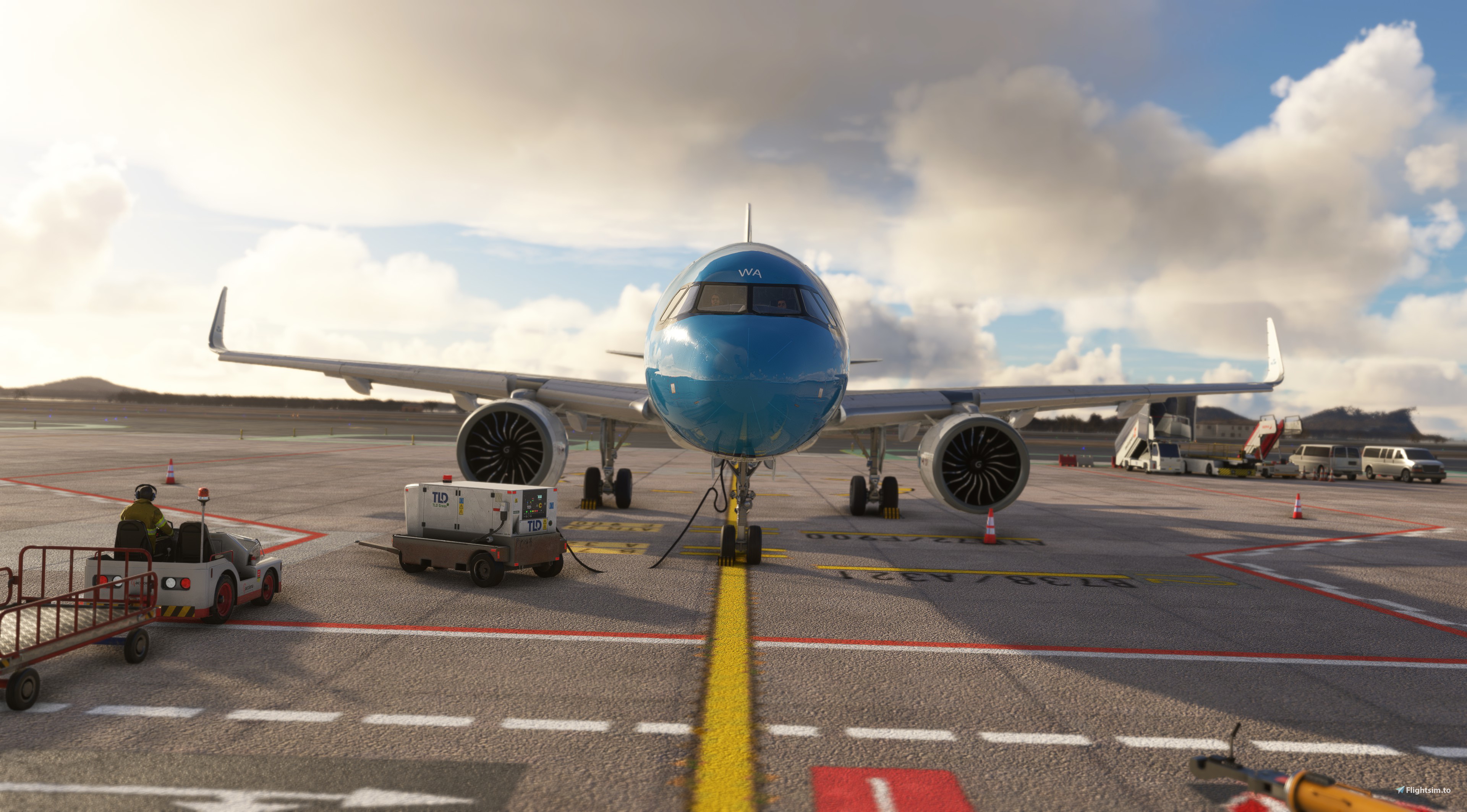 [A32NX] FBW A320NEO KLM  New Livery (2024) - Image 2