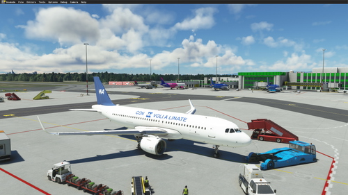 FBW A32NX  "Con M4 voli a Linate" FICTIONAL Livery ITA AIRWAYS (8K)