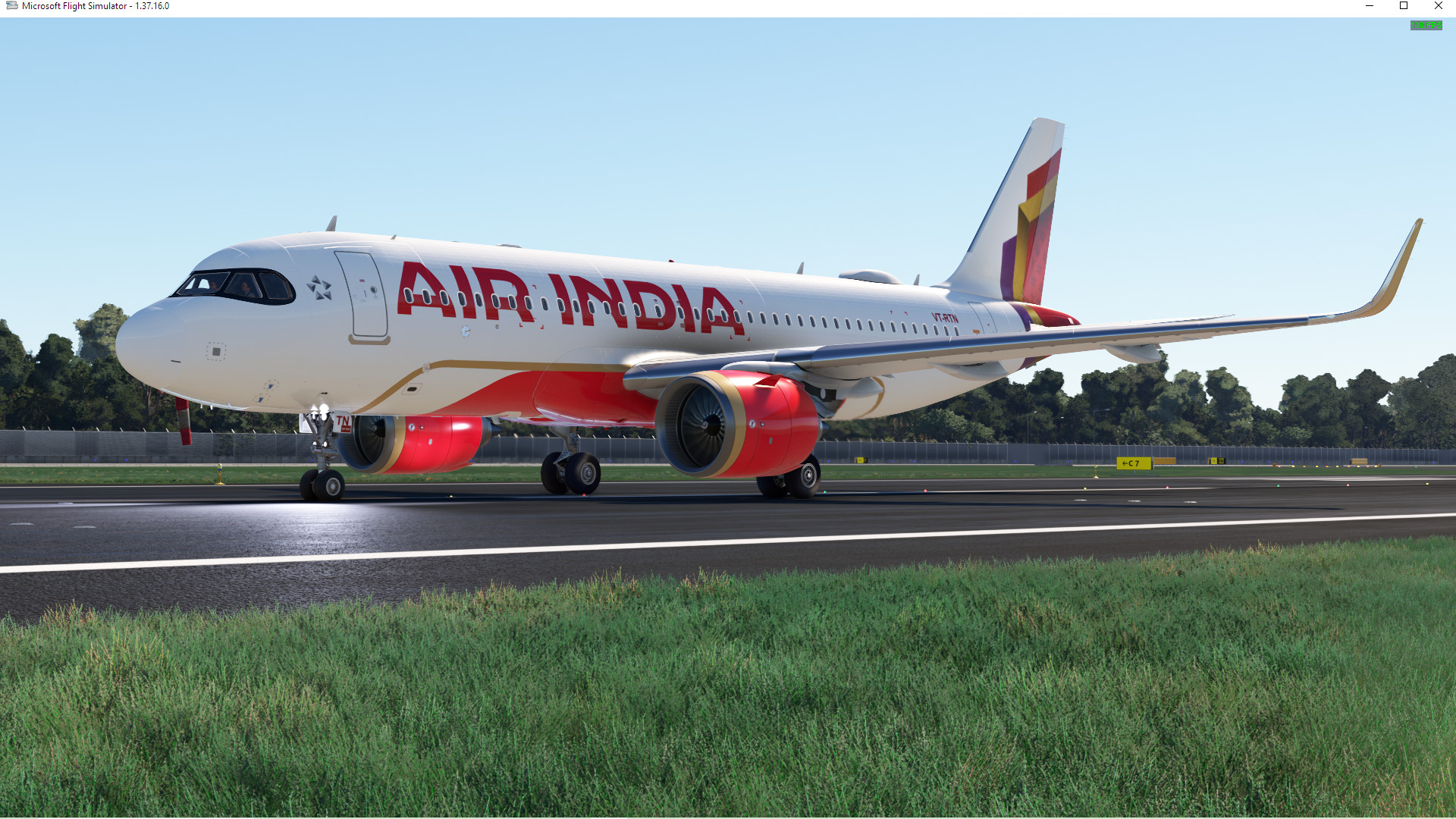 FlyByWire A32NX  Air india A320Neo "VT-RTN" New Livery 'The Vista'  - Image 1