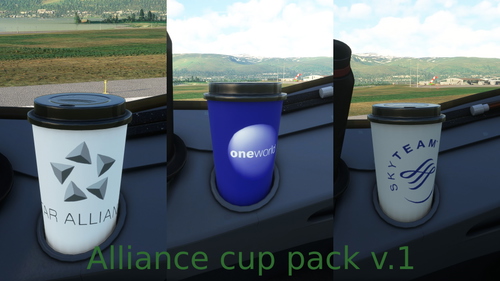 FBW A32NX Star alliance/OneWorld/Skyteam cup