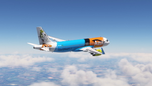 [A32NX] Fbw Azul Pateta nas nuvens - Disney - PR-YSR  (8k) thumbnail 1
