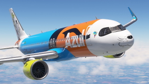 [A32NX] Fbw Azul Pateta nas nuvens - Disney - PR-YSR  (8k) thumbnail 2