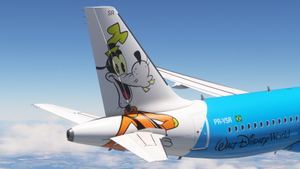 [A32NX] Fbw Azul Pateta nas nuvens - Disney - PR-YSR  (8k) thumbnail 3