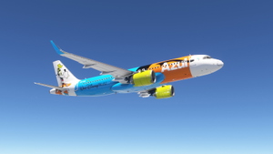 [A32NX] Fbw Azul Pateta nas nuvens - Disney - PR-YSR  (8k) thumbnail 7