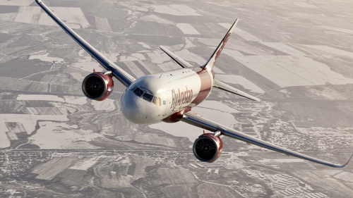 [A32NX] FBW livery of FlyArystan EI-KBW "Draco" for A320neo