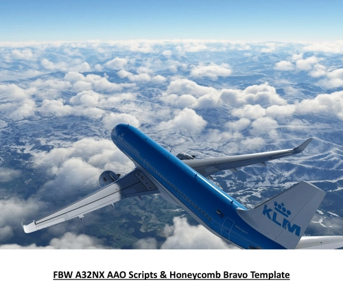 FBW32NX AAO Scripts + Honeycomb Bravo Template