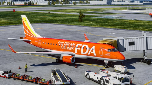 FDA Fuji Dream Airlines - JA01FJ Châteraisé - FSS Embraer E170